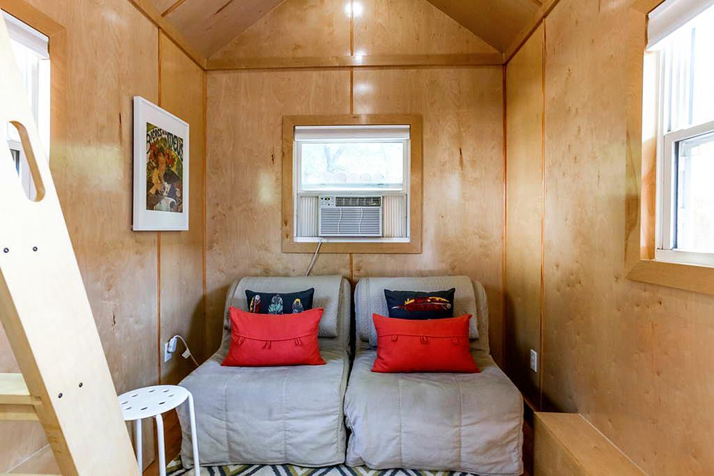 Tiny House Hotell Austin Exteriör bild